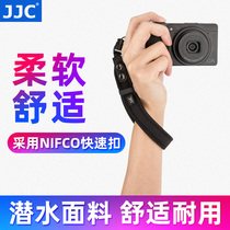 JJC micro single camera wrist strap Sony black RX100M7 RX100M6 M5 M4 M3 canon G7X3 g7x2 Fuji XS10 Ricoh GR3