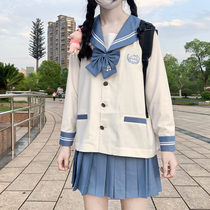  (Shenbei)Original bubble rabbit cute kindergarten jk uniform skirt Orthodox autumn and winter sailor suit student suit