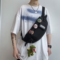 Boomer Chest Bag Mens Single Shoulder Bags Bag Ins Ultra Fire Women Fashion Fanny Pack Young Couple Chest Front Inclined Satchel Bag