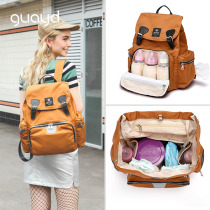  guayd waterproof mother and baby bag large capacity solid color lightweight mommy bag portable backpack female backpack