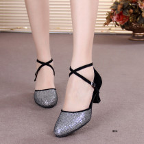Womens Latin dance shoes womens modern womens shoes female jiao yi wu xie surest soft square dancing shoes