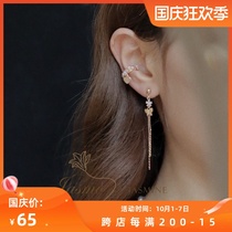 Jasmo original design hand made engagement bridesmaid gentle Joker long tassel earrings female