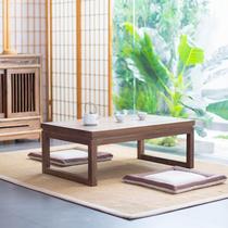 Japanese tatami tea table windowsill tea table home kang table floating window small table sitting low table home