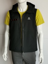 21 Spring and summer Kaile Stone outdoor leisure vest hooded micro-elastic soft shell quick-drying cycling running mountain vest waistcoat 5102