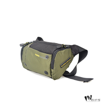 Hong Kong volunteer Mens running bag Multifunctional Shoulder Bag shoulder bag Chest Bag Waterproof Light Tide Bag