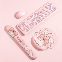 2022 Original Design Wrists Mouse Pads Creativity Cartoon Cartoon Silicone Upholstered Subhand Toddlers Memory Cotton Office Laptop Computer Keyboard Slimy Mat Cute Girls Mans Wind Trumpet 3D