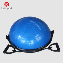 Wave speed ball fitness ball foot yoga ball semi-round ball thickening training balance ball yoga hemisphere Pilates equipment