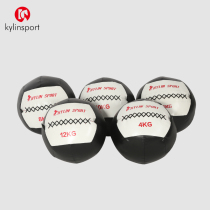 Fitness Soft medicine ball Squash Wall ball Leather ball Non-elastic explosive solid ball Waist and abdomen training Gravity ball