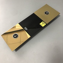 Kongli elevator custom decoration outside call Tongli Villa ladder outside call black titanium bronze Titanium rose gold call