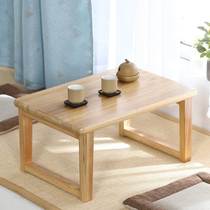 New style tea table floating window table small tea table Net red tatami Zen Japanese Chinese small balcony simple modern
