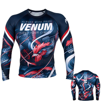 Phoenix training suit venom tights long sleeves UFC Muay Thai boxing fight fight boxing suit sports fitness suit