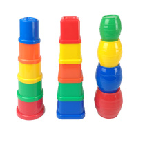 Stack Stacked High Baby Baby Layers Laminated children Puzzle Early Teaching Sleeve Cups Toy Kit Beer Keg