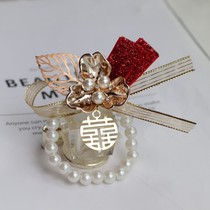 Sister group hand wreath bridesmaid wrist flower Bride wedding Super fairy High sense Korean pearl bracelet wedding accessories