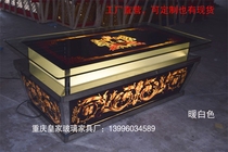 Coffee table KTV luminous coffee table Simple bar Marble table European box deck Tempered glass custom 50