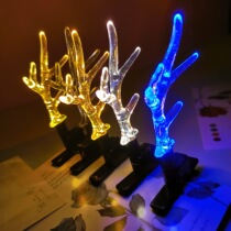 Luminous antler butterfly hairpin Yiwu Toy Creative Night Market stall net red to push gift manufacturers New Year gifts