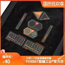(FOXBAT-FOXBAT Industrial Official Store) PMS professional mission tactical function Velcro morale chapter