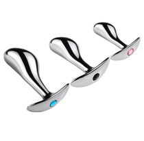 Go out and wear metal snake head shaped boat anchor anal plug men and women with anterior vulva backyard alternative toy adult sex toys