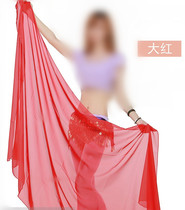 Belly dance Scarf Dance dance practice scarf silk scarf big hand gauze veil chiffon