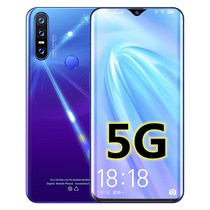 Newly listed 5G network giant screen intelligent full Netcom fingerprint face unlock full screen installment 100 yuan price new mobile phone