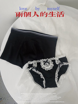 (Couple) Candy chao sweet * huge comfortable couple underwear summer male girlfriend gift sweet