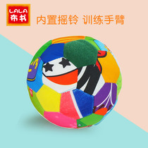 lalababy baby hand scratching cloth ball baby tumbler touch ball can bite ball toy educational tactile perception
