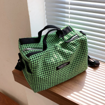 South Korean Thousand Birds Bag bag Large capacity outgoing travel Hand carrying mommy bag multifunction single shoulder bag skew satchel