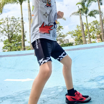 Yueya spring and summer childrens balance bike riding pants quick-drying breathable bike reflective riding shorts slim-fit roller skating pants