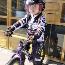 Customized spring and summer childrens balance bike riding suit long and short sleeve sports suit reflective catwalk suit