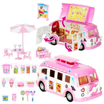 Childrens bus Camper Van Toy Ice Cream Picnic car Trolley RV Family car Convertible