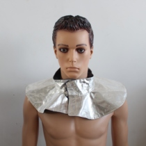 Aluminum foil insulation shawl cap fireproof shawl cap insulation collar smelting metallurgy high temperature resistant flame retardant shawl cap