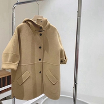 Childrens fur coats Winter 2021 South Korean childrens clothing The Korean version of the Korean version of the boy girls double face Even the hat the big coat