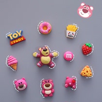 Cartoon water cup 3d three-dimensional sticker pattern DIY handmade ins accessories material package resin decoration refrigerator stickers