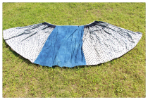 Lu Shu Ji batik skirt pleated skirt batik long skirt national style cloth skirt A50