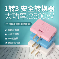 180 degree rotating ultra-thin socket wireless expansion one turn three drag two converter slit plug two pin 2 hole plug row