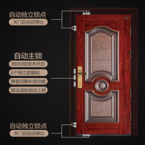 Wang Li security door overlock safety door entry door entry door CJ28 can be customized 180 degrees open
