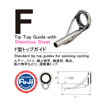 Japan imports Fuji FUJI accessories F-type head ring DIY with lead ring handpole changed with a top ring ring
