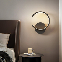 Wall lamp bedside lamp simple modern bedroom lamp creative personality living room background wall lighting Nordic lamps New