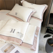 Minimalist embroidery skyline Summer summer cool quilted by thin air conditioning by a single summer quilt by machine washable and washed by naked body