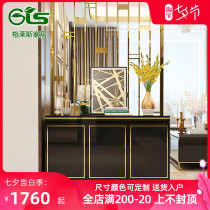 Light luxury entrance cabinet Shoe cabinet integrated living room screen partition cabinet Simple modern entrance door decoration cabinet Entrance hall cabinet