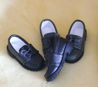 taobao agent 【Oops BJD】【Free shipping】Small 4 -point BJD doll retro basic leather shoes DZ