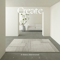 Day Style SILENT WIND LIVING ROOM CARPET BEDROOM LIGHT LUXURIOUS HOME MODERN MINIMALIST ABSTRACT STRIPED BEDSIDE BLANKET TEA TABLE MAT