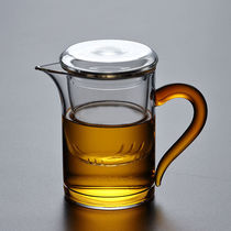 Heat-resistant glass black tea bubble high temperature resistant tea tea water separation with filter teapot office household tea breinner