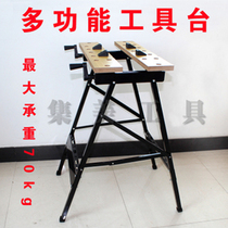 Promotion High quality multifunctional folding flip woodworking workbench Woodworking table table saw