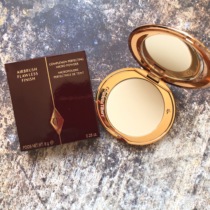 Spot ~ Charlotte Tilbury CT flawless honey powder cake dark repair nose shadow