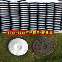 One meter fence telescopic railings base stainless steel signage base diameter 320 350 zinc iron base