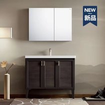 HEGII Bathroom light luxury modern style brown waterproof bathroom cabinet BC6019-080