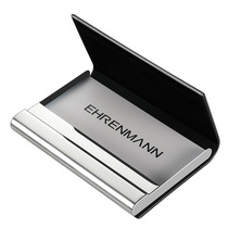 Germany EHRENMANN Business creative business card holder mens and womens leather business card bag business card box black