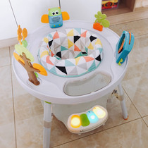 Baby jumping chair coax baby artifact multifunctional game table baby bouncing chair fitness frame toy 3-18 months