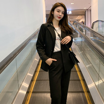 Positive Dress Women Suit College Students Interview Spring Autumn Professional Suits Korean Version Casual Fashion Temperament Western Suit Jacket New