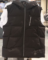 Anta male down vest 2021 Winter New hooded warm sleeveless down jacket 152147901